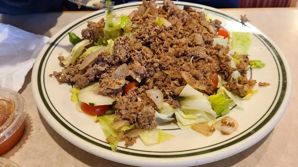 Chicken Cheese Steak Salad