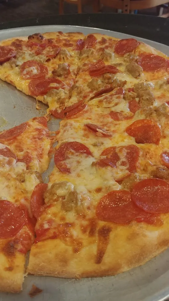Large Pepperoni and Italian Sausage