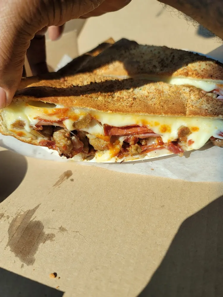 Stuffed Meat Pizza